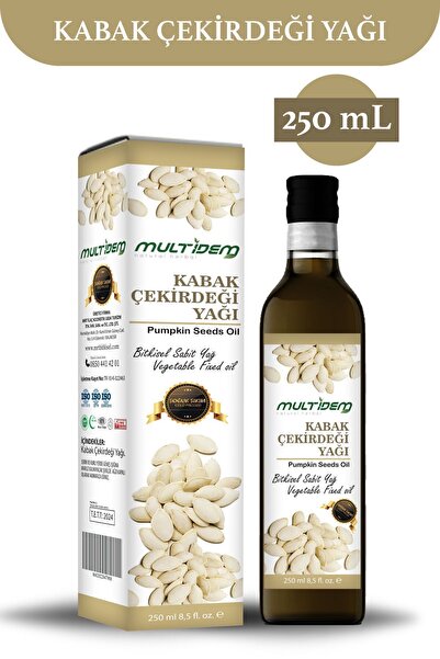 multidem Hmd Kabak Çekirdeği Yağı 250 mL