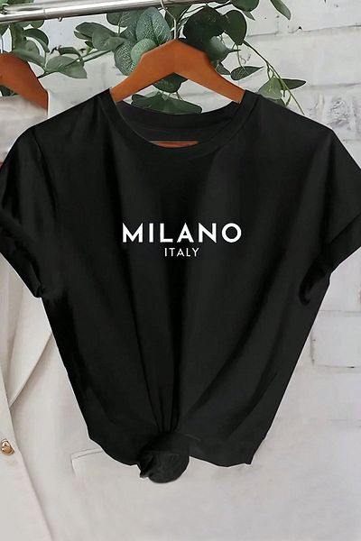 uyguntarz Unisex oversize tričko Milano Printed