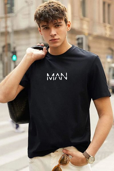 uyguntarz Unisex Man printed T-shirt