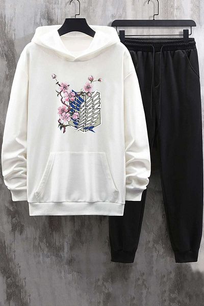 uyguntarz Σετ φόρμας Unisex Flowers