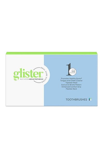 GLİSTER Amway Multi-action Medium-hard Tip 4-Pack Toothbrush