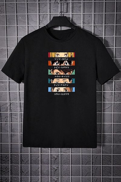 uyguntarz Μπλουζάκι Unisex Cosplay Haikyuu Printed