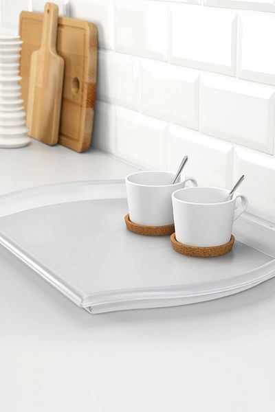 IKEA Smula Dish Rack Tray Transparent 52X35 cm