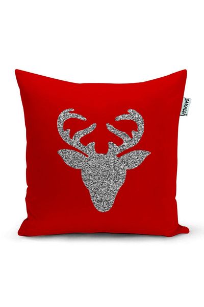 Sakallı Husă de pernă decorativă imprimată digital 3d