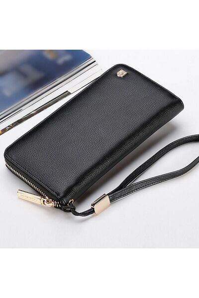 Laorentou Montero Special Edition Gold Italian Made Genuine Leather Long Men's Wallet-Card Holder