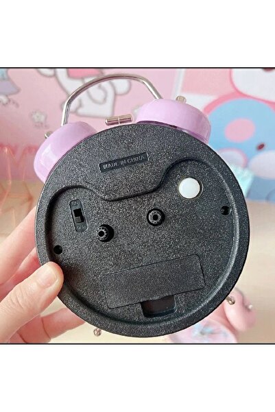 hediyeconcepti Kawaii Sanrio Hello Kitty Students Benim Melodi Çalar Saat Uyanmak Öğrenciler Yatak Odası Masaüstü