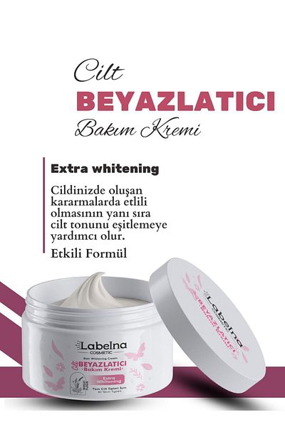 Labelna Cosmetic 100ml Cream Color Whitening Face Cream - Color Tone Equalizer