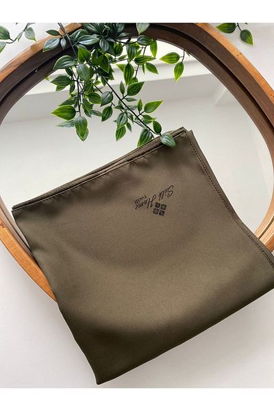 Silk Home Μονόχρωμο κασκόλ Twill