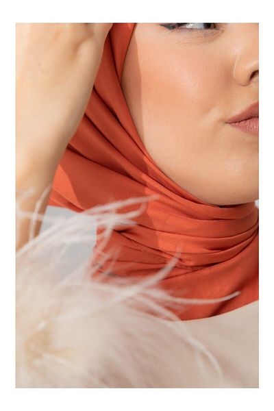 Silk Home Μονόχρωμο Φουλάρι Twill.