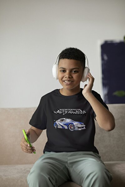 Butik Need For Speed Most Wanted Tişört Siyah Araba Sever Tişört