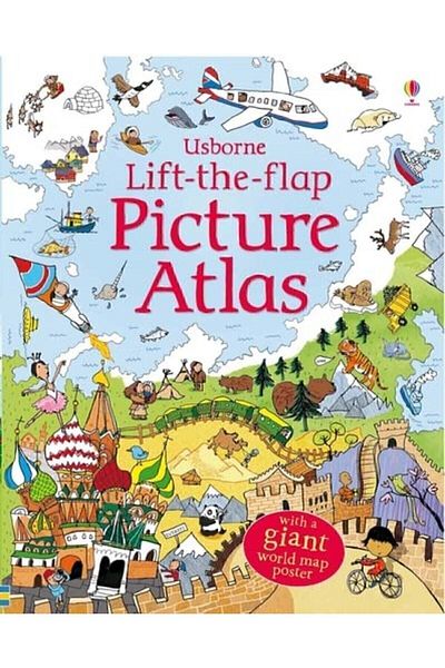 Usborne Lift-the-flap Picture Atlas