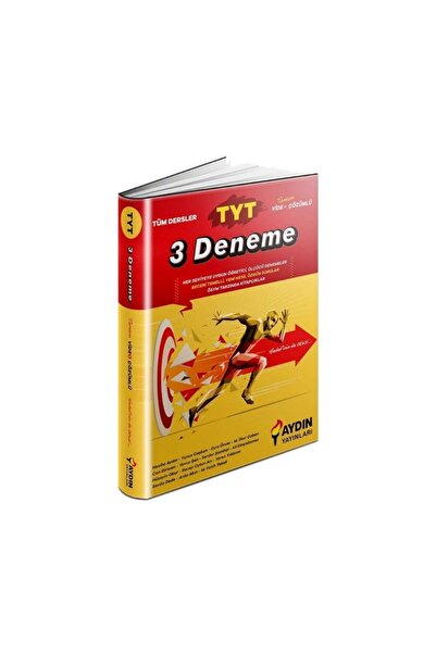 Aydın Yayınları Aydın Yayınları Tyt Tüm Dersler 3 Deneme