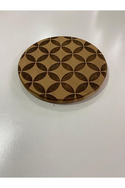 lumos dekor Patterned Trivet Decoration - Thick and Large Size