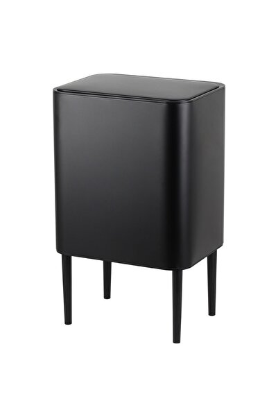 VİP AHMET Nova Touch Trash Can with Compartment, 28 Lt 5 Lt Trash Can Gift Vp-517