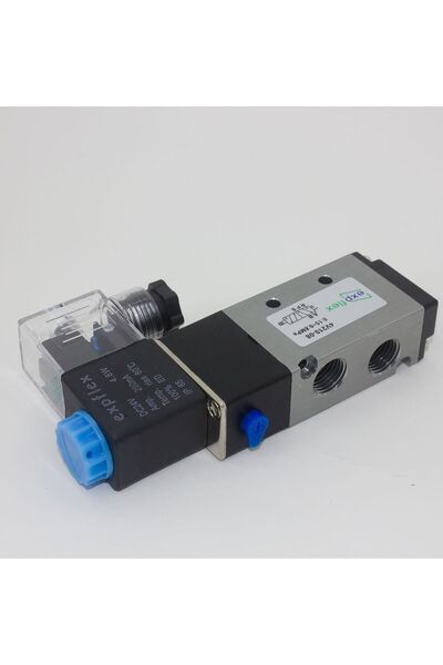 EXPFLEX 4v210-08 1/4 5/2 Tek Bobin Valf 220v