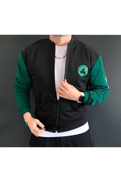 viperkombin Baskili Kolej Ceket