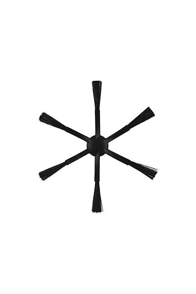 ROPALDE Mi Robot Vacuum Mop 2 Pro (Plus) 2C (Stytj02Zhm) Compatible 6 Arms - 2 Black Side Brushes