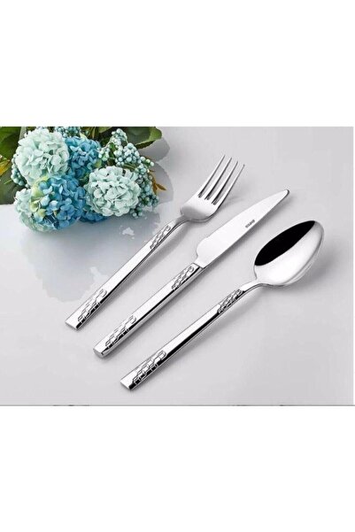 İNTER CELİK Inter Steel Karel Fork & Spoon Set 60 Pieces