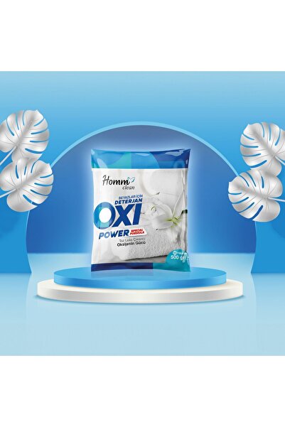 HOMM BİTKİSEL ÜRÜNLER HOMM CLEAN OXI Power Beyazlar İÇİN 500 gr Leke Çıkarıcı
