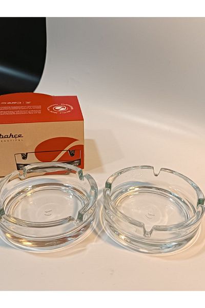 Paşabahçe Λευκό Τασάκι Bistro 2 τεμαχίων Mega Size Ps54036