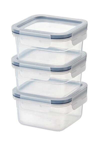 IKEA Kapaklı Saklama Kabı 750 ml 3 Adet