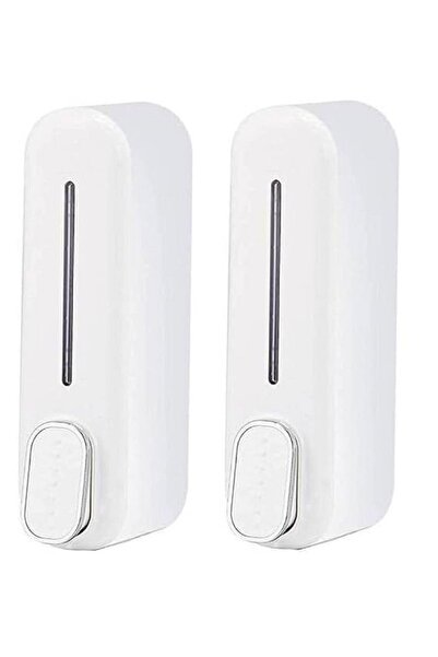 MAİN SHOP 2 ADET 350 ML Sabun Dispenseri Duvara Monte Duş Şampuanlık Sıvı Sab...