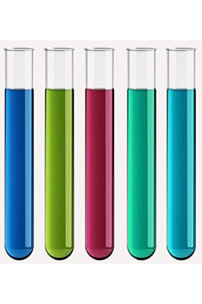 LAURELWOOD Laurel-lab 16x160 Mm Cam Deney Test Tüpü(10 ADET) 16 Cm Uzunluk