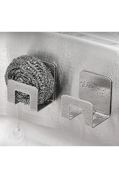 VELUX HOME Ömür Boyu Paslanmaz 1 Adet Çok Amaçlı Bulaşık Süngeri Teli Ve Lif ...