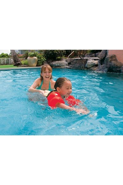 Intex Double Neck Inflatable Sleeve Red 19x19 Cm