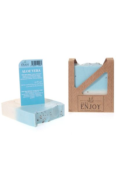 Enjoy Suds Enjoy Natural Aloe Vera Handmade Anti-Aging Soap 100 Gr