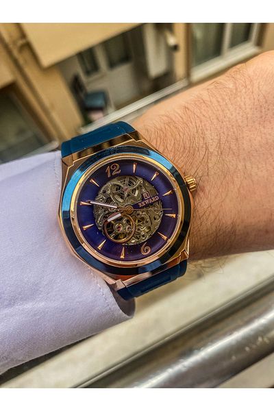 Reward automatic Men's Wrist watch with bracelet gift