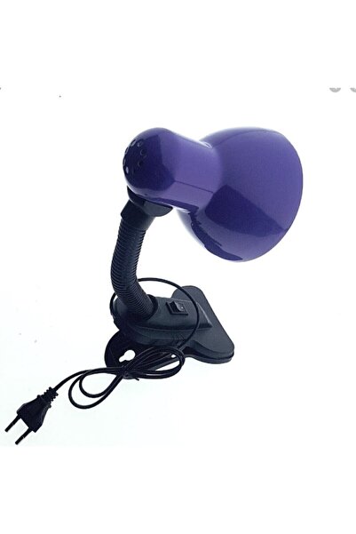 Genel Markalar Beyaz Mandallı Akrobat Masa Lambası, Çalışma ve Gece Kullanımı...