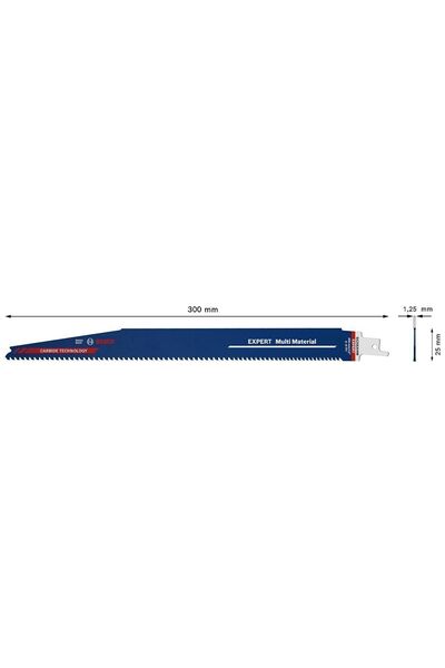 Bosch Expert ‘multi Material’ S 1256 Xhm Panter Testere Bıçağı 1 Parça
