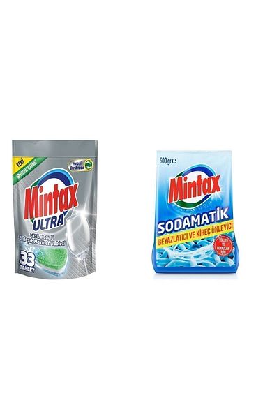 Mintax 33 Ultra Dish Tablets + Mintax Soda Matic