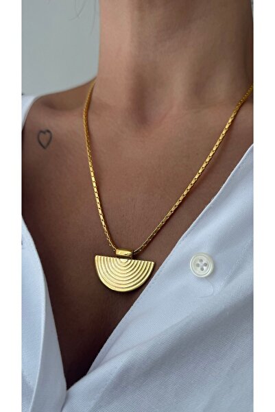 Vi store Çelik Antik Ra Kolye