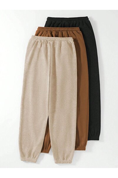 EYAX MODA Uniszex nagyméretű 3 részes kocogós melegítőnadrág szett