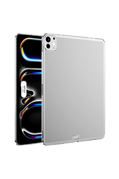 UKSCASE iPad Pro 11 İnç M4 ve M5 (2024, 5. Jenerasyon) Uyumlu Buzlu Şeffaf Si...