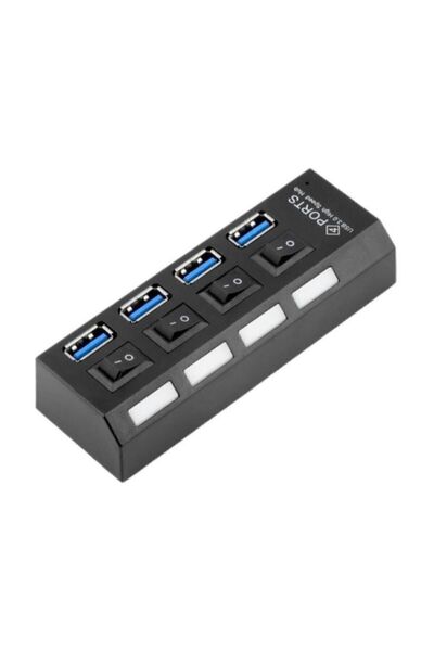 Metus 4 Port Usb Multiplexer Hub And Cable