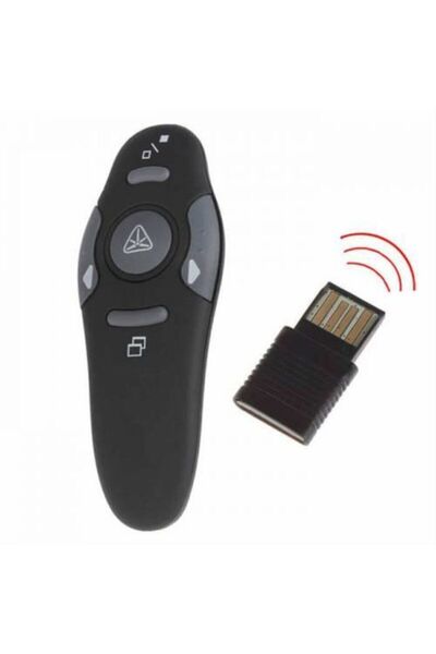 Genel Markalar Kablosuz Sunum Kumandası Lazer Sunum Kalemi Wireless Presenter...