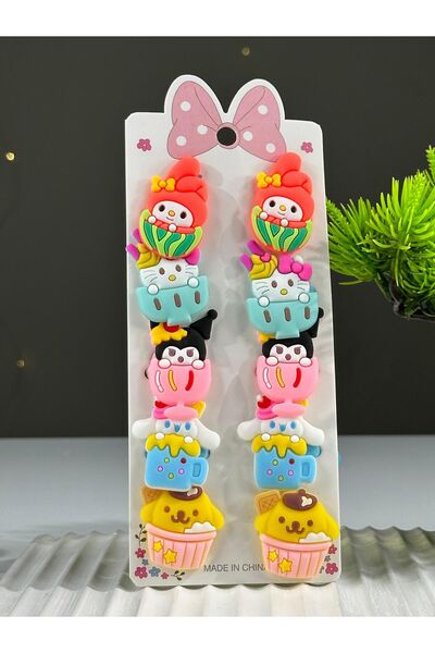 Chocuk Figured Cute Tire 10pcs Card Buckle Set