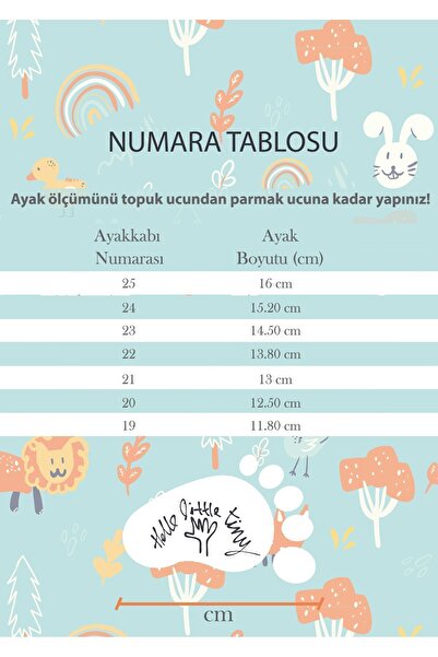Hello Little Tiny %100 Gerçek Deri Ilk Adım Bebek Ayakkabısı
