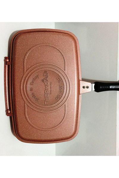 ThermoAD Granite 36 cm Twin Pan Rose Gold