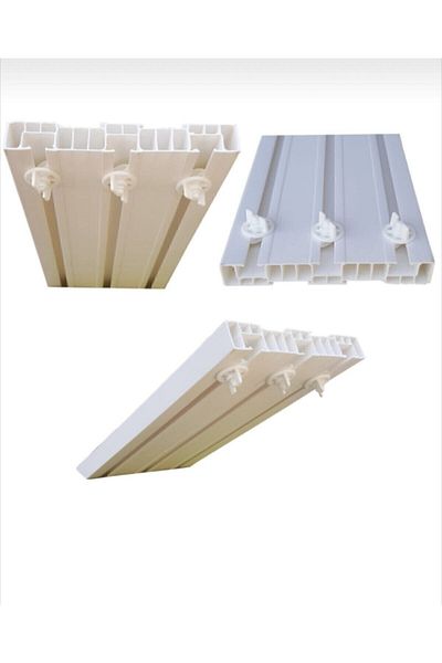 Şahinsoy perde Tulle Curtain Cornice Stopper Curtain End Final 25 Pcs. (COMPRESSION)