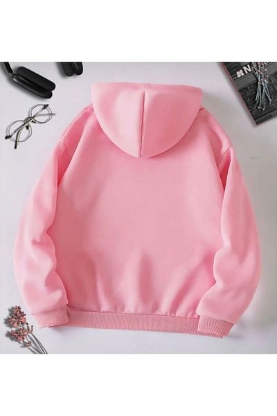 BYMEER Φούτερ με στάμπα San Francisco Pink Oversize με κουκούλα