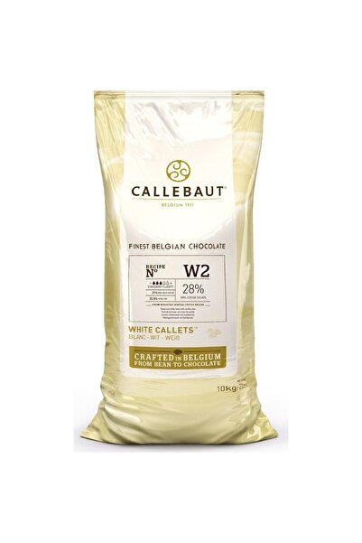 Callebaut W2 Beyaz Çikolata 10 Kg