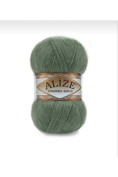 Alize Angora Gold 5 Pieces Hand Knitting Yarn 180 Mountain Pine