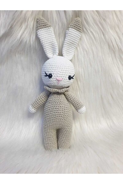 Genel Markalar Huglette Amigurumi Organik Örgü Oyuncak Tavşan