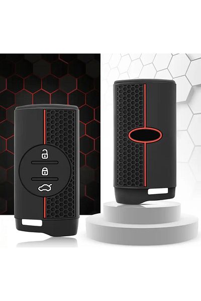 emii auto spare parts CHERY TiGGO 7 KEY CASE BLACK/RED LUX