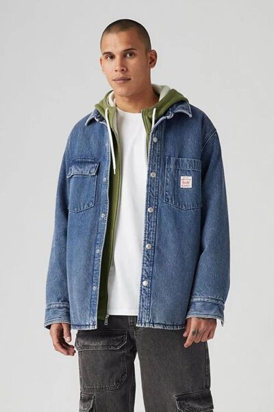 Levi's Telegraph  Mavi Gömlek Ceket A8582-0004
