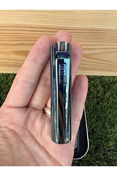 Genel Markalar Mavi Parlak Deep Blue Taşlı Çakmak